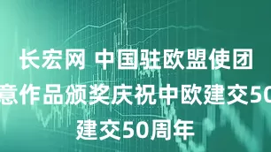 长宏网 中国驻欧盟使团为创意作品颁奖庆祝中欧建交50周年